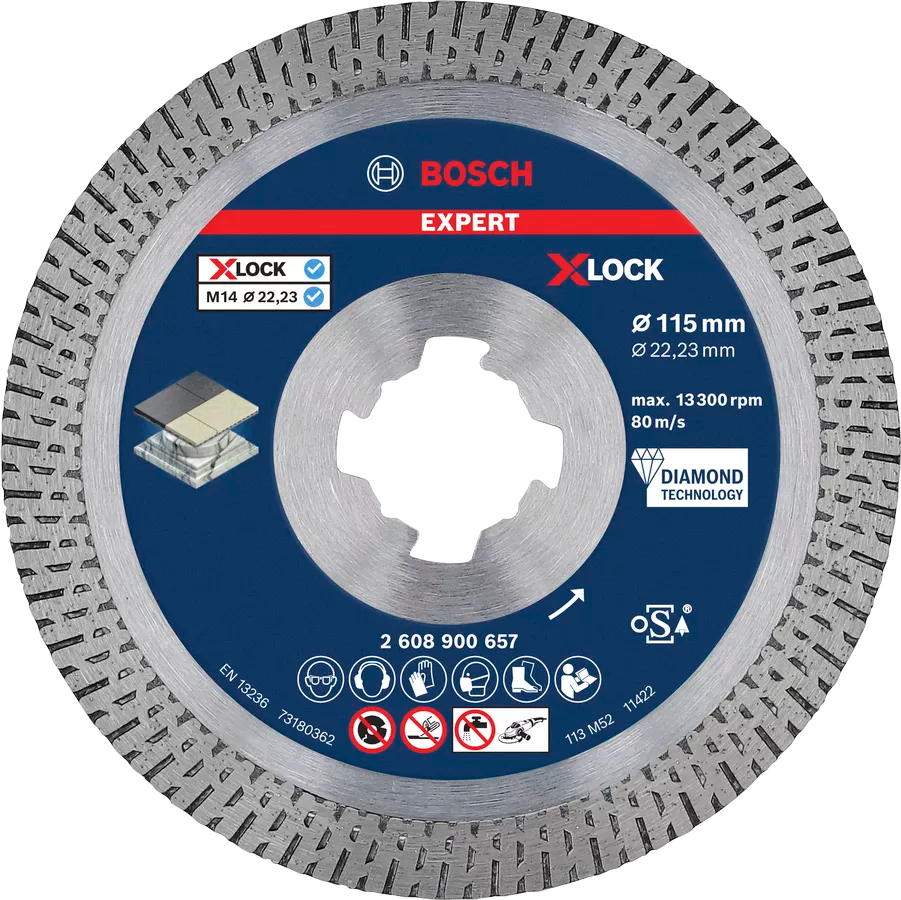 Diamantschleifscheibe 115mm Expert Hard Ceramic Bosch