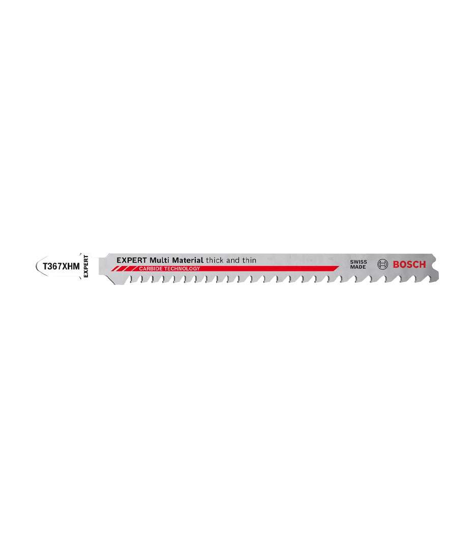 Stichsägeblatt Expert Multi Material 132 mm T 367 XHM, 3er-Pack, Bosch