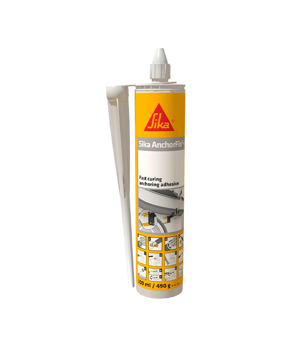 Schnell aushärtende Klebstoffkartusche für Verankerungen Komponente A+B 300 ml Sika AnchorFix-1