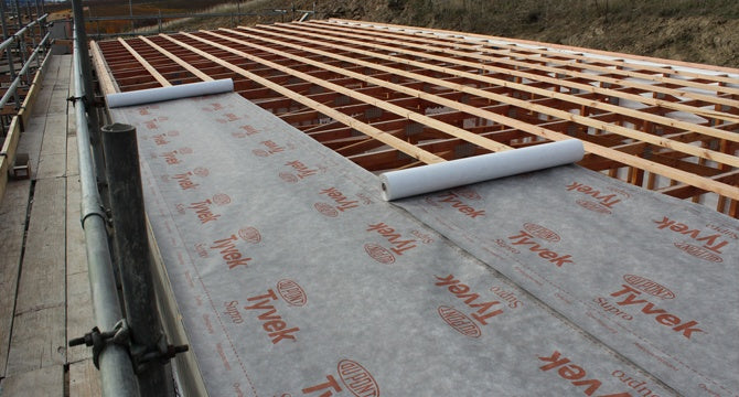 Rollo Lámina Impermeable Transitable  1,5x50m TYVEK PRO 75m2 Maydisa